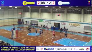 Camp naz serie B maschile girone A ROSSELLA ETS CARONNO PLLA  ASD PALLAVOLO SARONNO [upl. by Eolanda310]