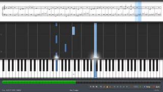 Naruto Shippuden Yukimaru Theme Song Piano Tutorial w Piano Sheet [upl. by Atsillak]