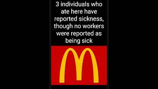 Norovirus Outbreak ⚠  iwaspoisoned iwaspoisoned shorts outbreak norovirus mcdonalds [upl. by Landel]