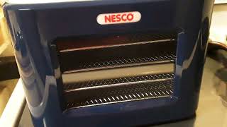 nesco snackmaster jr dehydrator getting ready for the first time dehydrating [upl. by Buck]