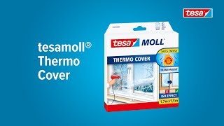 tesamoll® Thermo Cover  transparante isolatiefolie voor ramen [upl. by Atews61]