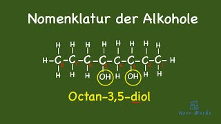 Nomenklatur der Alkohole [upl. by Legnaros995]