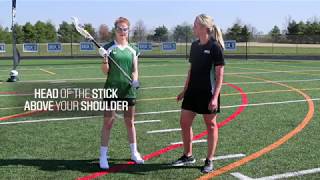 Women’s Lacrosse Tips How to Cradle the Ball [upl. by Rosina]