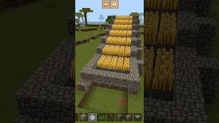 Minecraft  medium sized farm 🌾 shorts minecraft [upl. by Gnart]