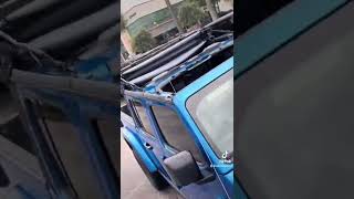 2022 Jeep Gladiator soft top take back easyway Jeep gladiator viral softtop askforspeed [upl. by Ramin215]