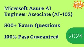 Microsoft Azure AI Engineer AI102 Exam Questions amp Dumps 2024 [upl. by Anuahsar840]