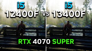 Core i5 12400F vs Core i5 13400F  RTX 4070 SUPER  Test In 12 Games  2024 [upl. by Lower]