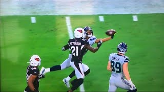 Tyler Lockett UNBELIEVABLE 1 HANDED CATCH  Seahawks VS Cardinals [upl. by Dlabihcra381]