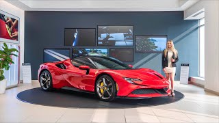 2023 Ferrari SF90 Stradale Walkthrough [upl. by Holmun]