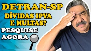 Detran SP Como Pesquisar DÃ­vidas Pelo Renavam e Placa [upl. by Smoht]