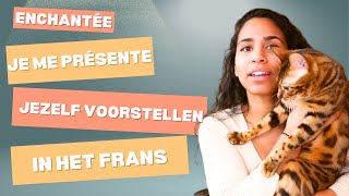 Leer Frans met Laura  Je me présente  Se présenter  Jezelf voorstellen in het Frans [upl. by Kennet]