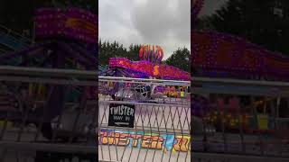 Twister funfair ride funderland cork 2024 [upl. by Tobi650]