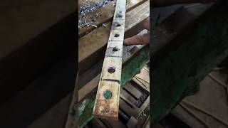 how to make hole in steel  best way to drill a hole in metalrj88bangla shorts [upl. by Dyan]