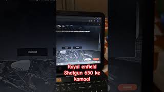 Shotgun 350 accessories ke kamaal  royal enfield shotgun 650 ki genuine accessories [upl. by Per]