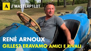 René ARNOUX  Con Gilles Villeneuve eravamo amici [upl. by Alfi83]