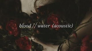 grandson  bloodwater acoustic slowed  reverb [upl. by Augusto]