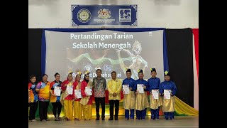 PERTANDINGAN TARIAN SEKOLAH MENENGAH 2024  RENJANA EKA SUKMA SMK SARIKEI BARU [upl. by Elurd243]