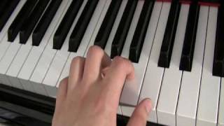 How to play piano The basics Piano Lesson 1 [upl. by Ydac305]