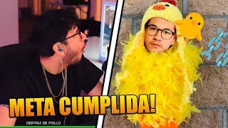 Zein LLEGA a la META y se VESTIRIA de POLLITO 👏😱 [upl. by Ebbie]