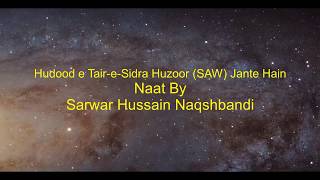 Hudoode Taire Sidra Naat Huzoor Jante Hain  The Data Spot [upl. by Christean]