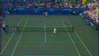 Edberg vs Sampras USO 1992 37 [upl. by Eilahtan348]