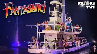 NEW Fantasmic Show FIRST Performance  Incredible Crowd  Walt Disney World [upl. by Lohcin]