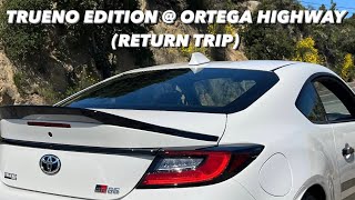 2024 GR86 Trueno Edition at Ortega Highway West Bound [upl. by Ner]