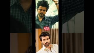 Thalapathay Vijay vs Vijay Deverakonda actor competition 4k status 🔥shorts [upl. by Dani120]