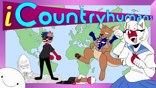 iCountryhumans  Complete Spoof MAP [upl. by Anirok]