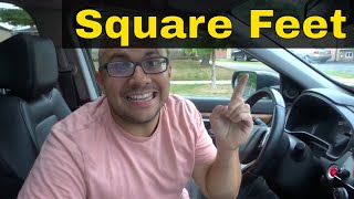 How To Visualize Square FeetEasy Tutorial [upl. by Eelegna]