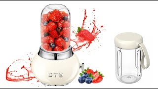 OTE Portable Smoothie Blender Review [upl. by Ytinirt]