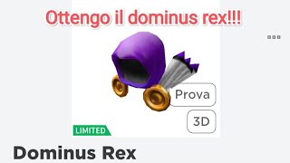 Ottengo il dominus rex  Roblox [upl. by Ahsekyt]