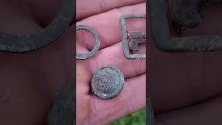 Ww1 german pickelhaube details excavation from rigasfrontline metaldetecting germanmilitary [upl. by Aramo583]