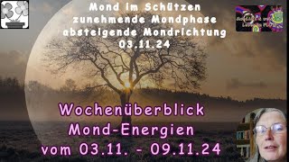 Wochenüberblick  MondEnergien vom 0311 bis 091124 [upl. by Billen]