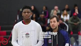 Elijah Fisher balls out with 27pts amp MVP in BioSteel AllCanadian Boys Futures Game [upl. by Orimlede]