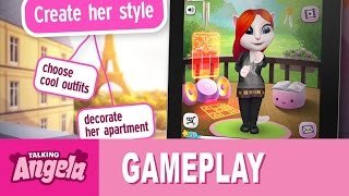 My Talking Angela  Gameplay [upl. by Aime544]