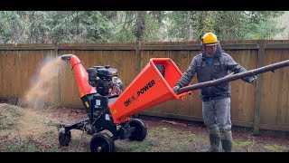 DK2 14HP Wood Chipper Review After 2 years from Home Depot [upl. by Tterej]