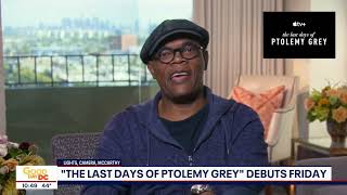 Samuel L Jackson on the role memory plays in The Last Days of Ptolemy Grey  FOX 5 DC [upl. by Abeh]