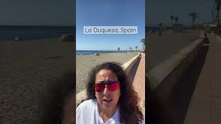 Showing you beach walk in La Duquesa Spain costadelsolproperty buyinspain enovaestates [upl. by Tolmann813]