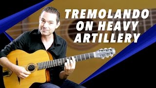 How To Play Tremolando On Heavy Artillery  Gypsy Jazz Guitar Secrets [upl. by Aiselad]