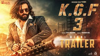 KGF Chapter 3  Official Trailer  Yash  Sanjay Dutt  Raveena TSrinidhi Prashanth Neel  Concept [upl. by Arsuy560]