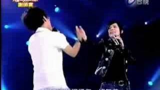 潘美辰江明娟20080614「超級偶像super idol 」『謝師宴』之「我可以為你擋死」 [upl. by Adohr]