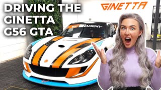 Driving A Race Car For The FIRST Time Ginetta G56 GTA [upl. by Eastlake]