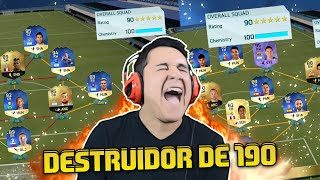 DESTRUIDOR DE FUT DRAFT 190 FIFA 16 FUT DRAFT TOP [upl. by Laemsi]