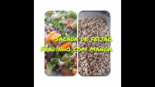 Salada de feijão fradinho com manga [upl. by Jandy]