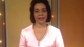 Coretta Scott King Introduces Martin Luther King Jr Speech Clips on The Ed Sullivan Show [upl. by Noraed]