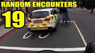 Cyclist Gets Police Warning  Random Encounters 19 [upl. by Yanttirb]