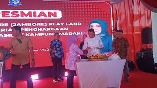 Walikota Surabaya Eri Cahyadi meresmikan Jambangan Hore jambore play land  kolam renang jambangan [upl. by Aikcin951]