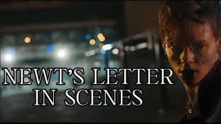 Newt’s Letter in Scenes  The Maze Runner [upl. by Nnairb]