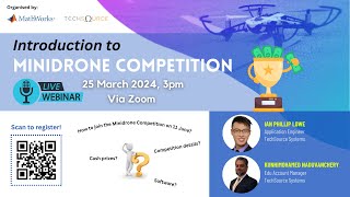 MathWorks Minidrone Competition Webinar [upl. by Sire]